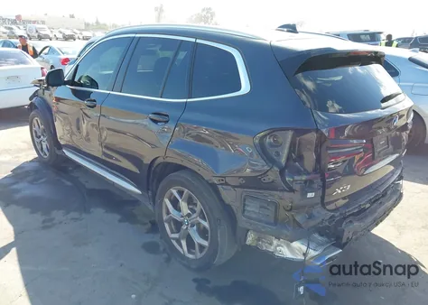 2023 BMW X3 Sdrive30I z USA, uszkodzony, nr VIN 5UX43DP02P9S90378